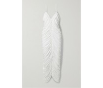 Diana Gerafftes Maxikleid aus Stretch-jersey