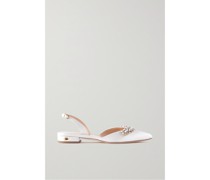 Vittorio 20 Slingback-pumps aus Satin