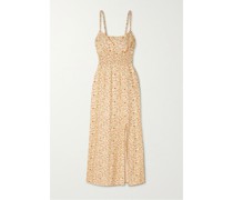 + Net Sustain Memories Midikleid aus einer Biobaumwollmischung