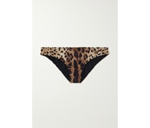 Bikini-höschen mit Leopardenmuster