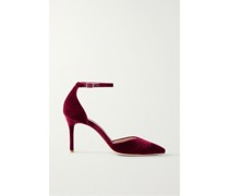 Pumps aus Samt