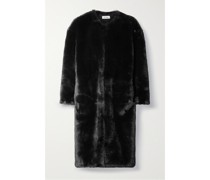 Christie Mantel aus Faux Fur