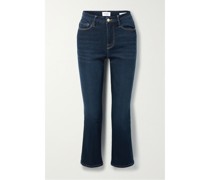 Le Crop Mini Boot Halbhohe Bootcut-jeans