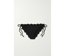 + Net Sustain Mott Bikini-höschen aus Recyceltem Seersucker