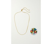 Forte Beads Rainbow Set aus einer Kette aus Lurex®