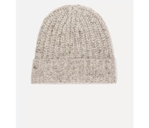 + Net Sustain Beanie aus Geripptem Kaschmir