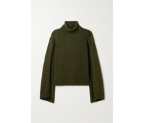 Rollkragenpullover aus einer Merinowollmischung