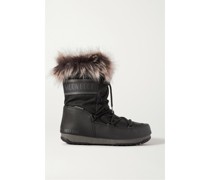 Monaco Schneestiefel aus Shell und Kunstleder