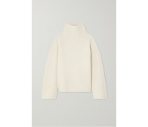 Ezra Gerippter Pullover aus Wolle