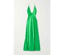 Robe aus Seidensatin