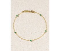 Armband aus 18 Karat  mit Smaragden