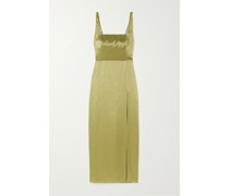Solay Midikleid aus Seiden-charmeuse