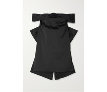 Sacha Schulterfreies Minikleid aus Taft