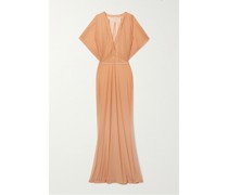 Obie Maxikleid aus Stretch-mesh