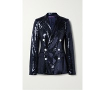 Camden Doppelreihiger Blazer aus Tüll