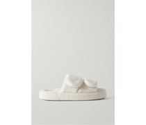 Vera Pantoletten aus Recyceltem Fleece