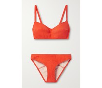 Bikini aus Seersucker