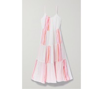 + Net Sustain Eshe Midikleid aus Gaze aus einer Baumwollmischung