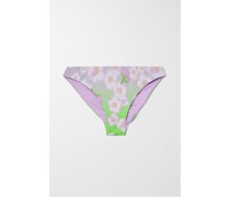 Bikini-höschen mit Blumenprint