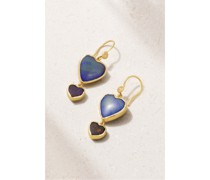 Heart Drop Ohrringe aus Recyceltem 18 Karat
