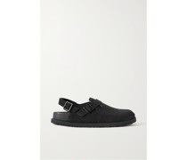 Tokio Clogs aus Veloursleder