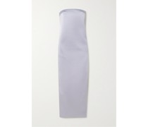Blaise Trägerloses Maxikleid aus Duchesse-satin