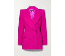 Doppelreihiger Blazer aus Wolle