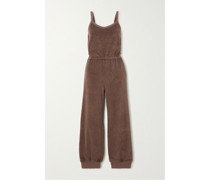 The Giorgi Jumpsuit aus Frottee aus einer Baumwollmischung