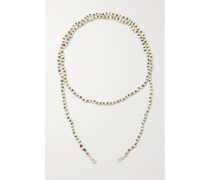 Kette aus 9 Karat  mit Perlen