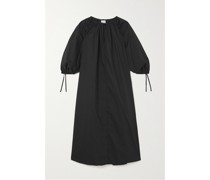 + Net Sustain The Drawstring Midikleid aus Biobaumwollpopeline