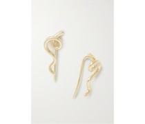 Short Wave Ohrstecker aus 9 Karat