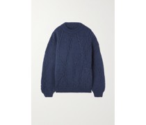 Mike Pullover aus Zopfstrick