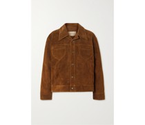 Whitney Jacke aus Veloursleder