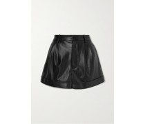 Conry Shorts aus Kunstleder