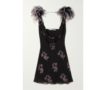 Adwa Minikleid aus Chiffon