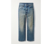 Boyfriend-jeans In Distressed-optik