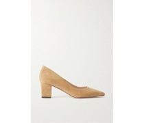 Pumps aus Veloursleder