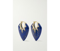 Guitar Pick Ohrringe aus 18 Karat Gold