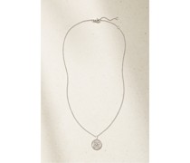 Enchanted Lotus Kette aus 18 Karat Weiß