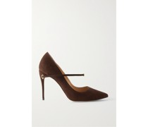 Lorenzo 105 Pumps aus Veloursleder
