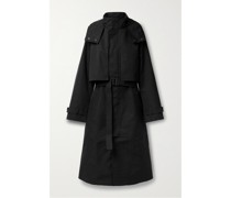 + Y-3 Trenchcoat aus Canvas aus einer Baumwollmischung
