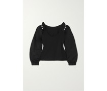 Agnes Oberteil aus Stretch-baumwoll-jersey