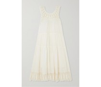 The Soleil Maxikleid aus Baumwolle-voile