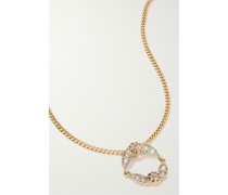 Ava Kette aus 9 Karat  und Sterlingsilber