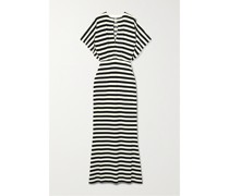 Obie Maxikleid aus Gestreiftem Stretch-jersey