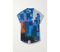 Bluse aus Bedrucktem Baumwoll-voile