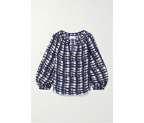 Galleta Bluse aus Bedrucktem Voile