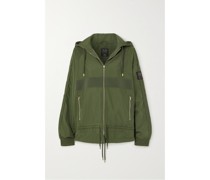 Jacke aus Shell mit Kapuze