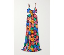 Aster Maxikleid aus Crêpe De Chine