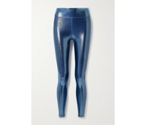 Marvel Stretch-leggings In Metallic-optik